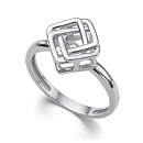 Кольцо золотое 16072-200 | Кольцо золотое 16072-200 купить по цене 69071 руб. в ювелирном магазине ⭐️ «Золотая Подкова»