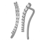 Серьги золотые 803-02056-21-11-00-10 | Серьги золотые 803-02056-21-11-00-10 купить по цене 54975 руб. в ювелирном магазине ⭐️ «Золотая Подкова»