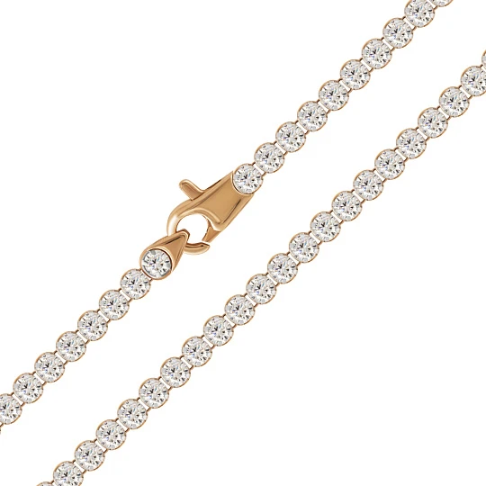 Браслет золотой 4-2038-1000 | Браслеты с бриллиантами купить по выгодной цене в ювелирном магазине ⭐️ «Золотая Подкова»