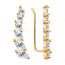 Серьги серебряные 93020984 поз. | Серьги серебряные 93020984 поз. купить по цене 3915 руб. в ювелирном магазине ⭐️ «Золотая Подкова»