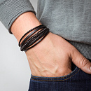 Браслет стальной AS-BR053-bkVl | Браслет стальной AS-BR053-bkVl купить по цене 3240 руб. в ювелирном магазине ⭐️ «Золотая Подкова»