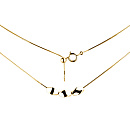 Колье серебряное N625813164-Y | Колье серебряное N625813164-Y купить по цене 3895 руб. в ювелирном магазине ⭐️ «Золотая Подкова»