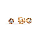 Серьги золотые 23982-100 | Серьги золотые 23982-100 купить по цене 38010 руб. в ювелирном магазине ⭐️ «Золотая Подкова»