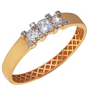 Кольцо золотое 902-00150-10-00-20-00 | Кольцо золотое 902-00150-10-00-20-00 купить по цене 32850 руб. в ювелирном магазине ⭐️ «Золотая Подкова»