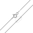 Цепь серебряная 1830R010L40 | Цепь серебряная 1830R010L40 купить по цене 772 руб. в ювелирном магазине ⭐️ «Золотая Подкова»