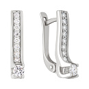 Серьги золотые 803-02342-21-11-00-10 | Серьги золотые 803-02342-21-11-00-10 купить по цене 223305 руб. в ювелирном магазине ⭐️ «Золотая Подкова»