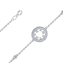 Браслет серебряный 7121604-00775 | Браслет серебряный 7121604-00775 купить по цене 2808 руб. в ювелирном магазине ⭐️ «Золотая Подкова»