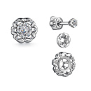 Серьги золотые 24351-200 | Серьги золотые 24351-200 купить по цене 111939 руб. в ювелирном магазине ⭐️ «Золотая Подкова»