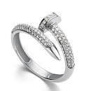 Кольцо золотое 16040-200 | Кольцо золотое 16040-200 купить по цене 108037 руб. в ювелирном магазине ⭐️ «Золотая Подкова»