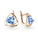 Серьги золотые 20393808 Топаз | Серьги золотые 20393808 Топаз купить по цене 76807 руб. в ювелирном магазине ⭐️ «Золотая Подкова»