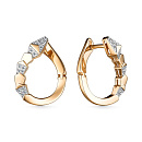 Серьги Au 585 (25763-100) |  купить по цене  руб. в ювелирном магазине ⭐️ «Золотая Подкова»