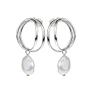 Серьги серебряные SAM156E-Rd | Серьги серебряные SAM156E-Rd купить по цене 2724 руб. в ювелирном магазине ⭐️ «Золотая Подкова»