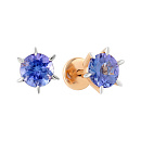 Серьги золотые 832135Танз. | Серьги золотые 832135Танз. купить по цене 267543 руб. в ювелирном магазине ⭐️ «Золотая Подкова»