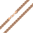 Цепь серебряная Р-1055поз. Роза | Цепь серебряная Р-1055поз. Роза купить по цене 34042 руб. в ювелирном магазине ⭐️ «Золотая Подкова»