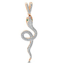 Подвеска золотая 36024-101 | Подвеска золотая 36024-101 купить по цене 95066 руб. в ювелирном магазине ⭐️ «Золотая Подкова»