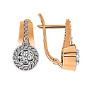 Серьги золотые 903382-1102 | Серьги золотые 903382-1102 купить по цене 64680 руб. в ювелирном магазине ⭐️ «Золотая Подкова»