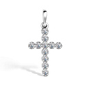 Подвеска золотая 3296-200 | Подвеска золотая 3296-200 купить по цене 75772 руб. в ювелирном магазине ⭐️ «Золотая Подкова»