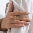 Кольцо золотое 902591-1000 | Кольцо золотое 902591-1000 купить по цене 35595 руб. в ювелирном магазине ⭐️ «Золотая Подкова»