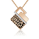 Подвеска золотая 03-3442-00-401-1110 | Подвеска золотая 03-3442-00-401-1110 купить по цене 44604 руб. в ювелирном магазине ⭐️ «Золотая Подкова»