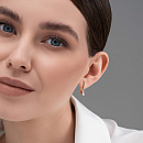 Серьги золотые 26011-100 | Серьги золотые 26011-100 купить по цене 139552 руб. в ювелирном магазине ⭐️ «Золотая Подкова»