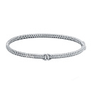 Браслет серебряный 00524-60-090101-00 | Браслет серебряный 00524-60-090101-00 купить по цене 16255 руб. в ювелирном магазине ⭐️ «Золотая Подкова»