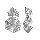 Серьги серебряные A2101115-00245 | Серьги серебряные A2101115-00245 купить по цене 4290 руб. в ювелирном магазине ⭐️ «Золотая Подкова»