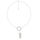 Колье серебряное 1055846-01110 | Колье серебряное 1055846-01110 купить по цене 6037 руб. в ювелирном магазине ⭐️ «Золотая Подкова»