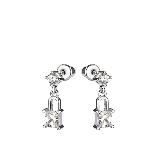 Серьги серебряные G1SD10394 | Пусеты гвоздики серьги купить по выгодной цене в ювелирном магазине ⭐️ «Золотая Подкова»