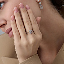 Кольцо золотое 15934-200 | Кольцо золотое 15934-200 купить по цене 103316 руб. в ювелирном магазине ⭐️ «Золотая Подкова»