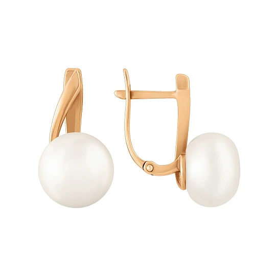 Серьги золотые 1026412-11250 | Ювелирные изделия в сети Золотая Подкова