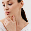 Серьги золотые 21050-101 | Серьги золотые 21050-101 купить по цене 250654 руб. в ювелирном магазине ⭐️ «Золотая Подкова»