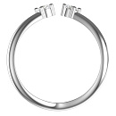 Кольцо серебряное 0101603-00775 | Кольцо серебряное 0101603-00775 купить по цене 2930 руб. в ювелирном магазине ⭐️ «Золотая Подкова»