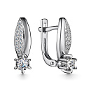 Серьги золотые 24764-200 | Серьги золотые 24764-200 купить по цене 162616 руб. в ювелирном магазине ⭐️ «Золотая Подкова»