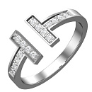 Кольцо серебряное 0101621-00775 | Кольцо серебряное 0101621-00775 купить по цене 2047 руб. в ювелирном магазине ⭐️ «Золотая Подкова»