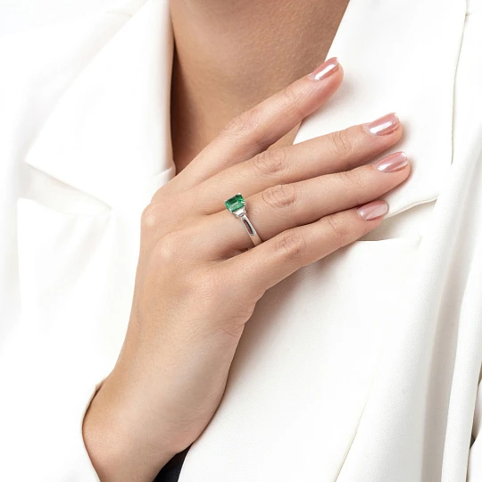 Кольцо золотое 702-00683-91-41-01-10 | Ювелирные изделия от бренда Золотая Подкова купить по доступной цене в ювелирной сети «Золотая Подкова»