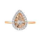 Кольцо золотое 802-02256-10-11-00-50 | Кольцо золотое 802-02256-10-11-00-50 купить по цене 175954 руб. в ювелирном магазине ⭐️ «Золотая Подкова»