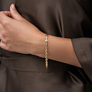 Браслет золотой А 023034 | Браслет золотой А 023034 купить по цене 110925 руб. в ювелирном магазине ⭐️ «Золотая Подкова»