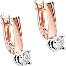 Серьги золотые 12-01093-1000 | Серьги золотые 12-01093-1000 купить по цене 125235 руб. в ювелирном магазине ⭐️ «Золотая Подкова»