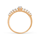 Кольцо золотое Т14101А857 | Кольцо золотое Т14101А857 купить по цене 95880 руб. в ювелирном магазине ⭐️ «Золотая Подкова»