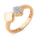 Кольцо золотое 902721-1102 | Кольцо золотое 902721-1102 купить по цене 41242 руб. в ювелирном магазине ⭐️ «Золотая Подкова»