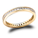 Кольцо золотое R 14936 YG | Кольцо золотое R 14936 YG купить по цене 180997 руб. в ювелирном магазине ⭐️ «Золотая Подкова»