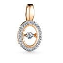 Подвеска золотая 35861-100 | Подвеска золотая 35861-100 купить по цене 106309 руб. в ювелирном магазине ⭐️ «Золотая Подкова»