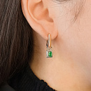 Серьги золотые 24724-101 | Серьги золотые 24724-101 купить по цене 158355 руб. в ювелирном магазине ⭐️ «Золотая Подкова»