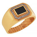 Кольцо золотое 901-00464-10-00-12-00 | Кольцо золотое 901-00464-10-00-12-00 купить по цене 76271 руб. в ювелирном магазине ⭐️ «Золотая Подкова»