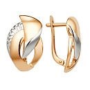 Серьги золотые 009382-1002 | Серьги золотые 009382-1002 купить по цене 85995 руб. в ювелирном магазине ⭐️ «Золотая Подкова»