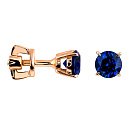 Серьги золотые 930454Сапфир гт. | Серьги золотые 930454Сапфир гт. купить по цене 160996 руб. в ювелирном магазине ⭐️ «Золотая Подкова»