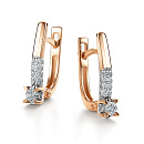 Серьги золотые 26012-100 | Серьги золотые 26012-100 купить по цене 112151 руб. в ювелирном магазине ⭐️ «Золотая Подкова»