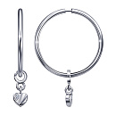 Серьги серебряные С630-1392-15,0 | Серьги серебряные С630-1392-15,0 купить по цене 1401 руб. в ювелирном магазине ⭐️ «Золотая Подкова»