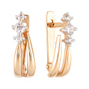 Серьги золотые 1048282-11110 | Серьги золотые 1048282-11110 купить по цене 43498 руб. в ювелирном магазине ⭐️ «Золотая Подкова»