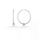 Серьги серебряные С630-1390-15,0 | Серьги серебряные С630-1390-15,0 купить по цене 2499 руб. в ювелирном магазине ⭐️ «Золотая Подкова»